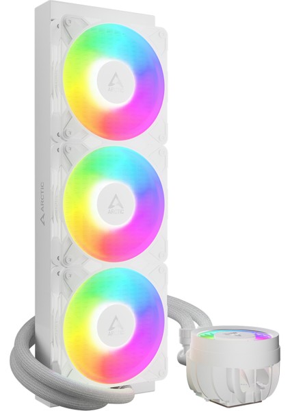 Liquid Freezer Iıı Pro 360 A-Rgb White Intel / Amd Uyumlu, 360MM Radyatörlü, 3X12CM P12 Pro A-Rgb Pwm Fanlı, Sıvı Işlemci Soğutucu Beyaz (ACFRE00188A)