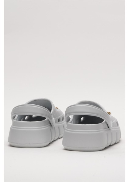 Kadın Sandalet Yüksek Tabanlı Gri Eva Malzeme İle Rahat Comfort Tasarım fırsatları