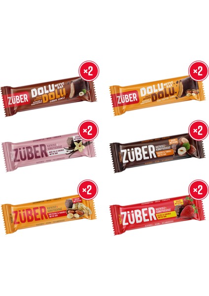 Karma Meyve Bar Paketi x 12 Adet