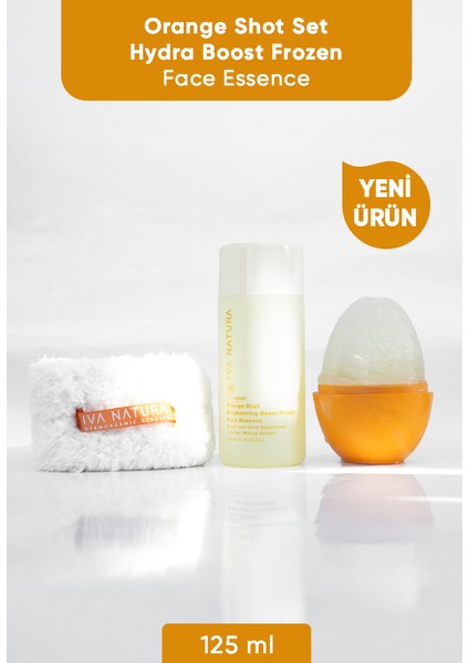 Orange Face Shot - Frozen Face Essence 3'lü Set (ESSENCE+HAVLU+BUZ KALIBI)