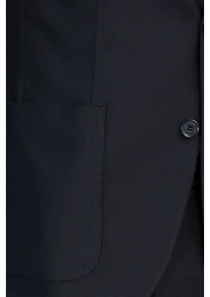 Mono Yaka 2düğme Takım Elbise Lacivert modelleri