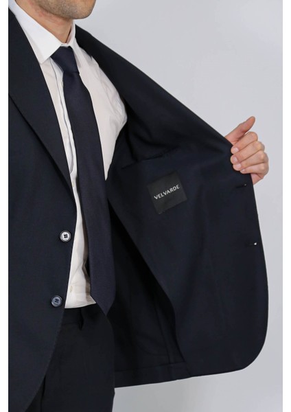 Mono Yaka 2düğme Takım Elbise Lacivert indirimleri