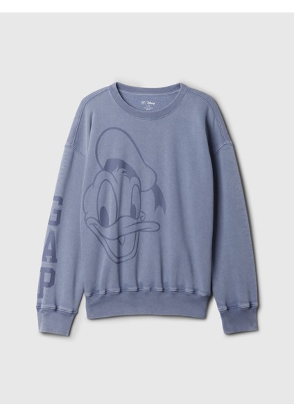 Erkek Çocuk Mavi Gap × Disney Gap Logo Vintage Soft Fleece Sweatshirt