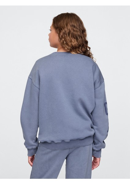 Erkek Çocuk Mavi Gap × Disney Gap Logo Vintage Soft Fleece Sweatshirt modelleri