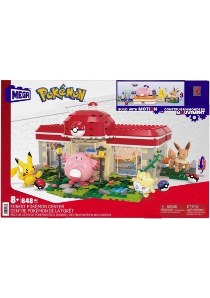 HNT93 Pokémon™ Pokémon Dinlenme Tesisi 648 Parça +8 Yaş