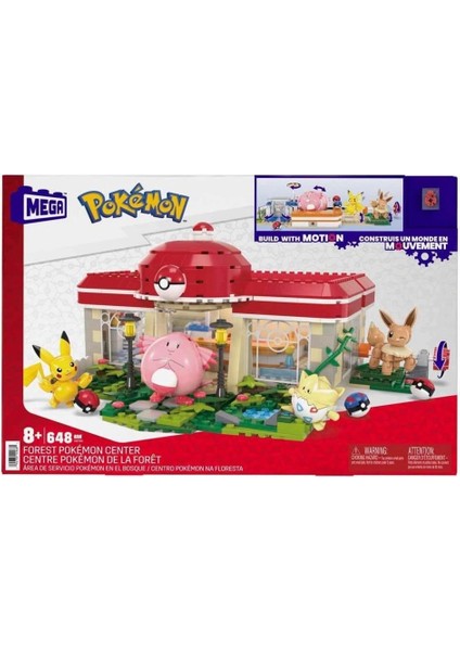 HNT93 Pokémon™ Pokémon Dinlenme Tesisi 648 Parça +8 Yaş indirimleri