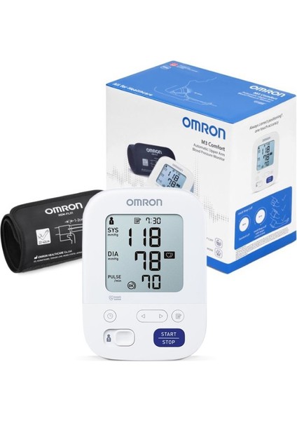 M3 Comfort Koldan Dijital Tansiyon Aleti