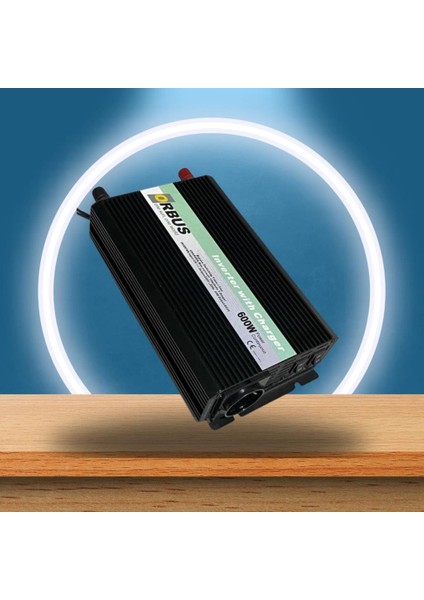 Orbus 600W 12V Modifiye Sin. Ups Şarjlı Inverter