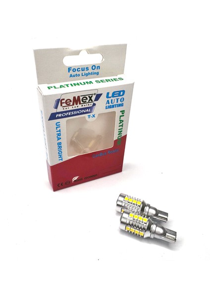 Paltinum Mercekli T15 W16W 3035 Chip 18SMD Beyaz 10W LED Ampul