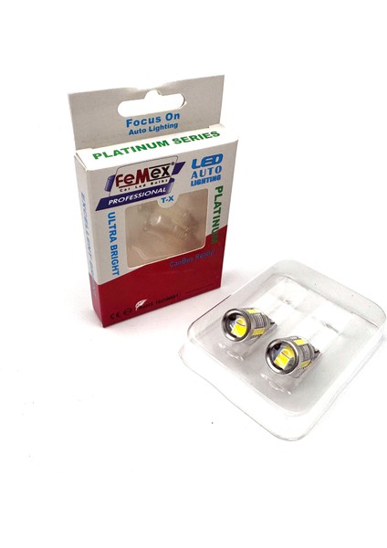 Paltinum Mercekli T15 W16W 3035 Chip 18SMD Beyaz 10W LED Ampul fiyatları