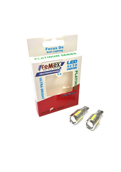 Paltinum Mercekli T15 W16W 3035 Chip 18SMD Beyaz 10W LED Ampul modelleri