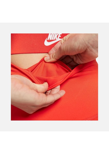 Dri-Fit One Colorblock High-Waisted Dance Training Kadın Kırmızı Yüksek Belli Spor Tayt DZ4611-633 indirimleri