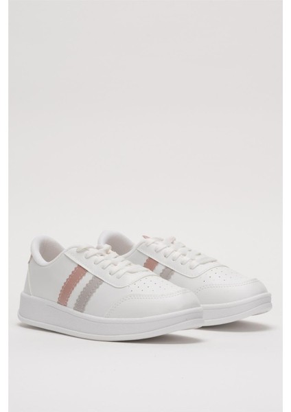 Kadın Günlük Spor Sneaker Ayakkabı BEYAZ - PEMBE modelleri