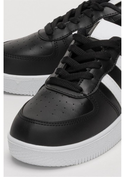 Unisex Bağcıklı GünlükSpor Sneaker Ayakkabı SİYAH - BEYAZ indirimleri