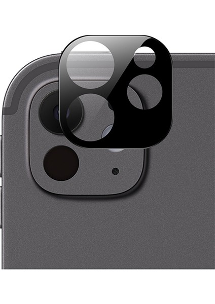 Apple iPad Pro 11 M4 (2024) 3D Kavisli Ultra Ince Temperli Kamera Koruyucu Cam A2836 A2837