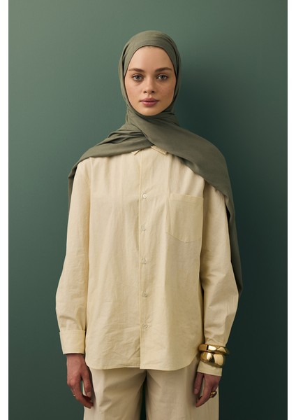 Modal Şal Haki Yeşil modelleri