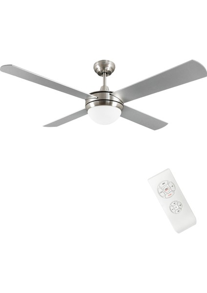 Dlc Alızee Krom Tavan Vantilatörü 132 cm