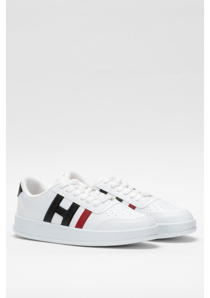 Unisex Spor Sneaker Ayakkabı Beyaz - Siyah modelleri