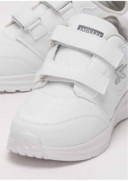 Liger Kadın Cırtlı Günlük Spor Ayakkabı Beyaz indirimleri