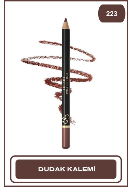 Sweet Kiss Meyveli Dudak Parlatıcı No:06 & Golden Rose Lipliner No: 223 Makyaj Seti indirimleri