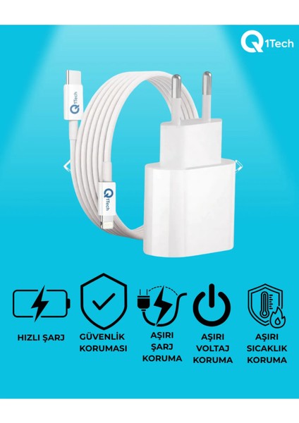 67WATT Hızlı Şarj Aleti - Tüm Android Cihazlara Uyumlu - Type-C Şarj Aleti - 2 Yıl Garantili