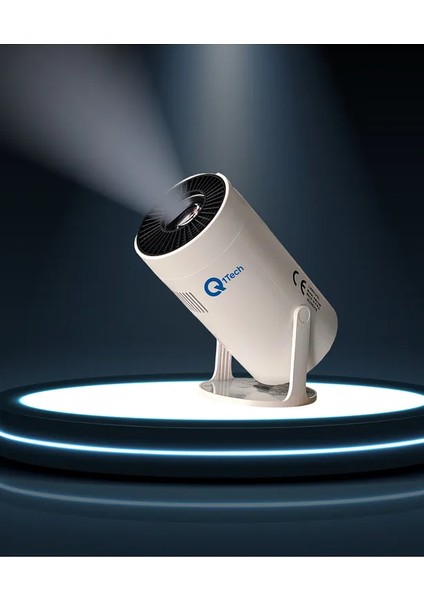 Taşınabilir Android Projeksiyon Wifi Destekli Akıllı Sinema Projektör Ultra Hdsinema Projeksiyon 1080P