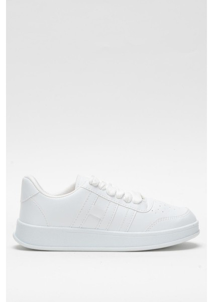 Unisex Spor Sneaker Ayakkabı Beyaz
