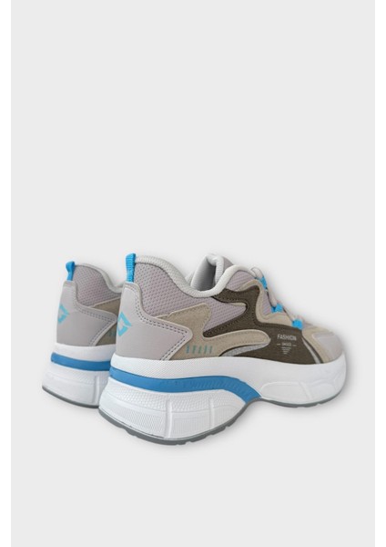 Kadın Yüksek Taban Spor Ayakkabı Gri indirimleri