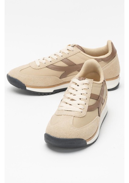 Kadın Denye Kumaş Günlük Spor Ayakkabı Bej indirimleri