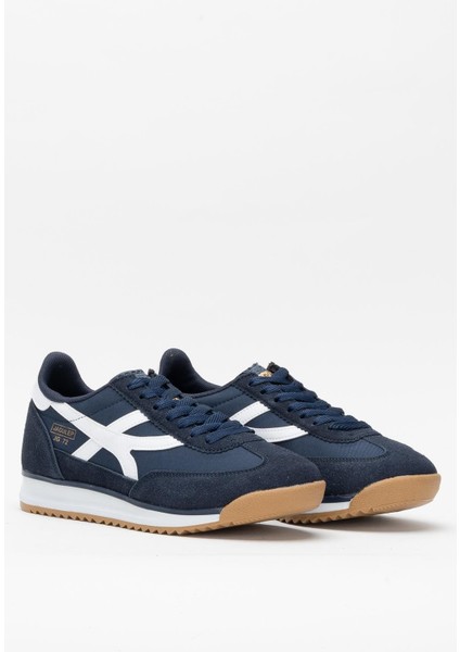 Kadın Denye Kumaş Günlük Spor Ayakkabı Lacivert modelleri