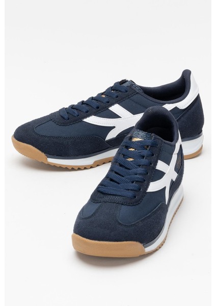 Kadın Denye Kumaş Günlük Spor Ayakkabı Lacivert indirimleri
