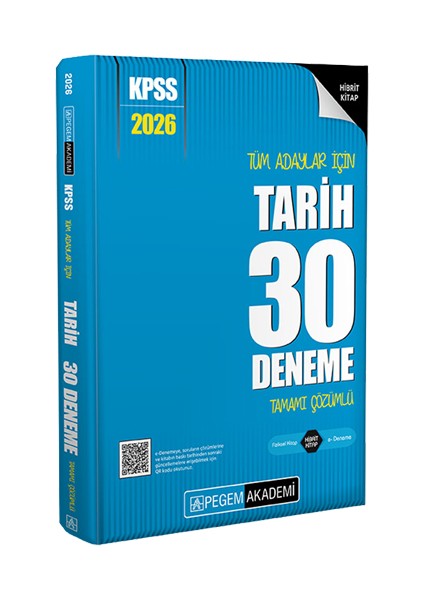 2026 Kpss Tüm Adaylar Için Tarih 30 Deneme Tamamı Çözümlü