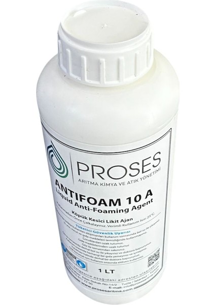 Köpük Kesici Konsantre Silikon Bazlı Likit Ajan Antifoam 1lt Liquid Anti-Foaming Agent Gıda Kimya Temizlik ve Halı Yıkama Endüstriyel Ürün fiyatları
