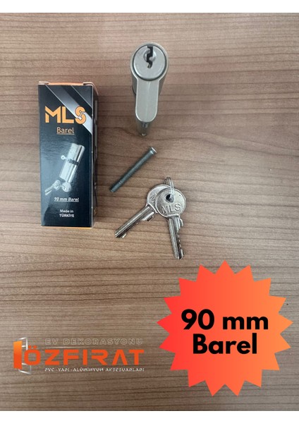 Pvc Pimapen Kapı Kilit Göbeği Barel Pirinç Anahtarlı