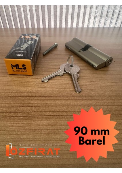 Pvc Pimapen Kapı Kilit Göbeği Barel Pirinç Anahtarlı