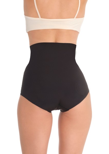 Toparlayıcı Iz Yapmayan Silikon Şeritli Kaydırmaz Lazer Kesim Kısa Slip Kilot Korse Siyah modelleri