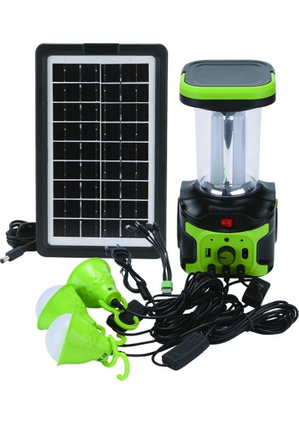 Gold Silver GS-906 Solar Enerjili Şarjlı Fener – Bluetooth, Radyo, Usb, Güneş Paneli Dahil modelleri