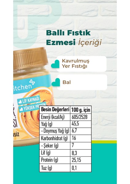 Ballı Fıstık Ezmesi 300 gr fırsatları