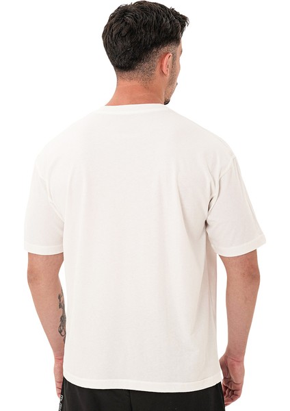 Basic Oversize T-Shirt Kırık Beyaz fiyatları