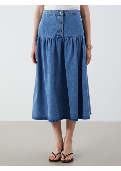 Standart Fit Pileli Jean Etek (S5) fiyatları