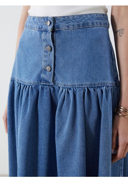 Standart Fit Pileli Jean Etek (S5) modelleri