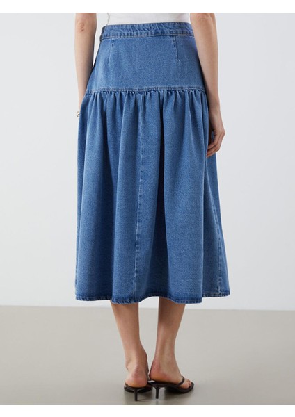 Standart Fit Pileli Jean Etek (S5) fırsatları