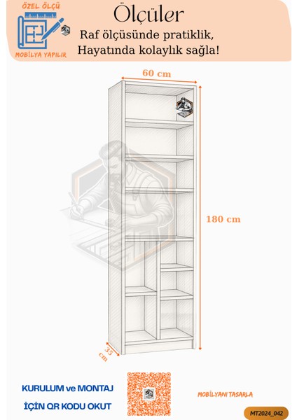 TAMAMI MDF Mobilyanı Tasarla 3 Kapaklı Açık Raflı Modern Tasarım Çok Amaçlı Beyaz Mini Fırın Dolabı/Boy Kiler Dolabı/Erzak Dolabı fırsatları