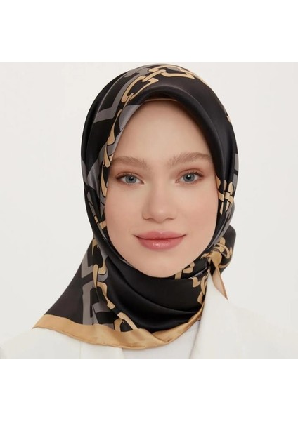 E22YA8736D0336 Dj Saf Ipek Eşarp 8736D (T) (Nostalji Twill)