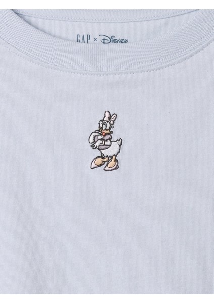 Kız Çocuk Mavi Gap × Disney Işlemeli T-Shirt modelleri