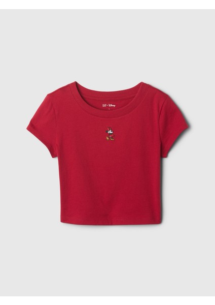 Kız Çocuk Kırmızı Gap × Disney Işlemeli T-Shirt fiyatları