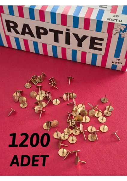 1200 Adet (30 Kutu) Raptiye