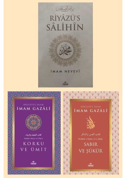 Riyazus Salihin Korku ve Ümit Sabir ve Sükür 3’lü Set