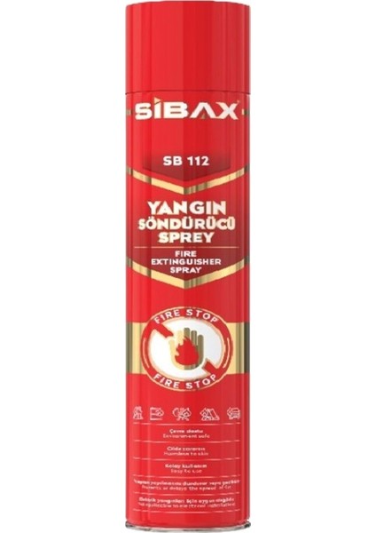 Yangın Söndürücü Sprey