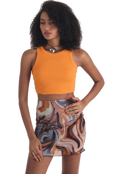 Kadın Kaşkorse Biyeli Crop fırsatları